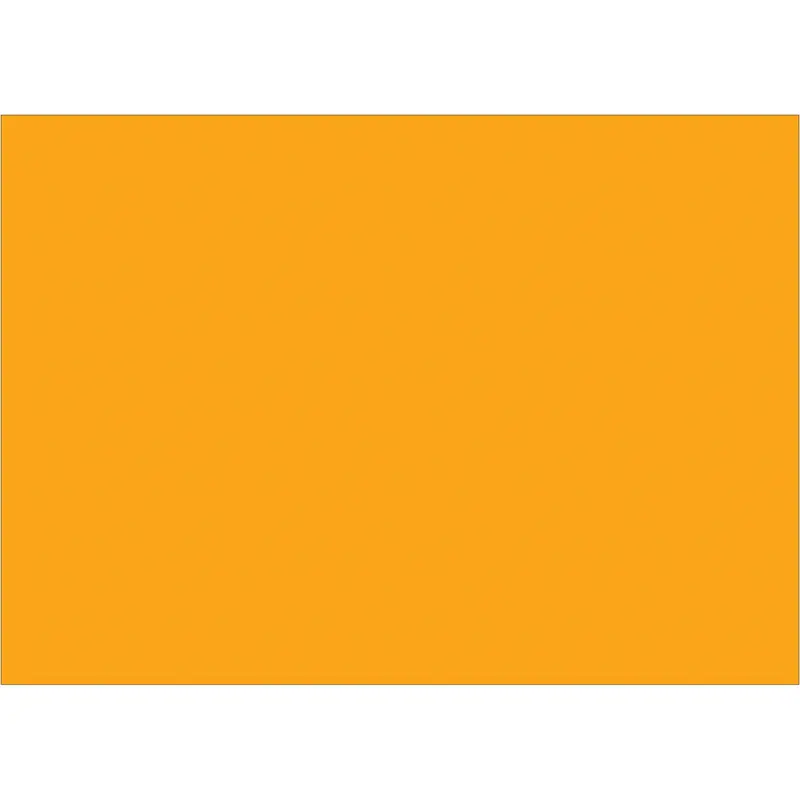 5 x 7" Fluorescent Orange Inventory Rectangle Labels 500/Roll