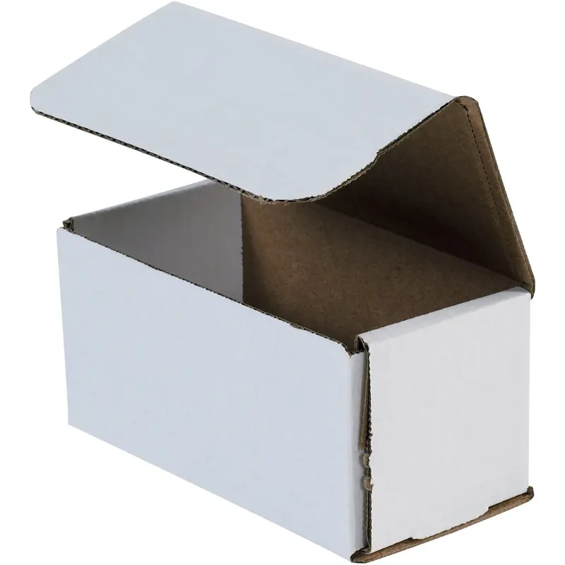 6 x 3 x 3 White Corrugated Mailers 50/Bundle