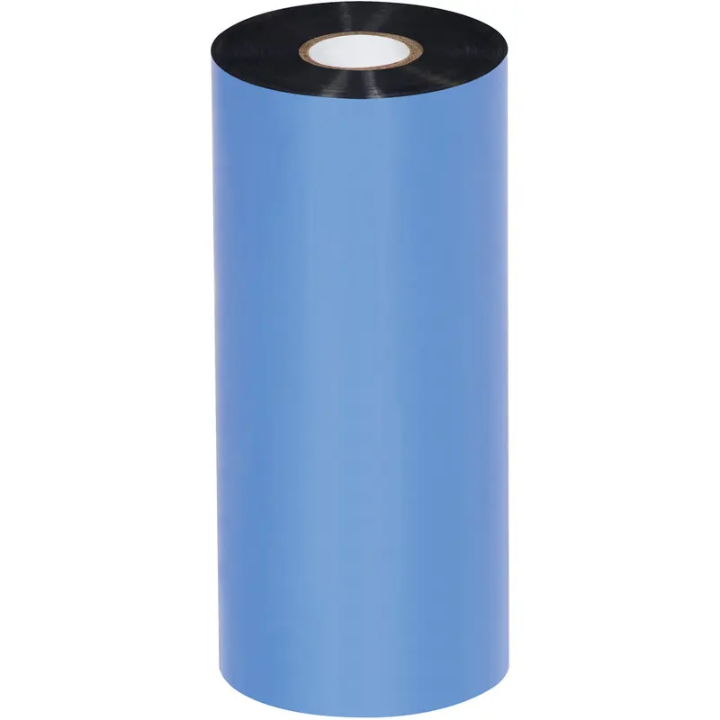 6.50" x 1476' Black Zebra Thermal Transfer Ribbons - Wax 12/Case