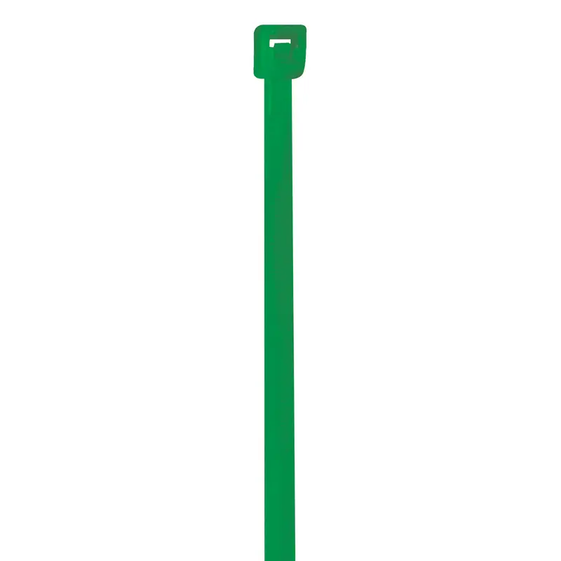 8" (40 lb Tensile) Green Cable Ties 1000/Case