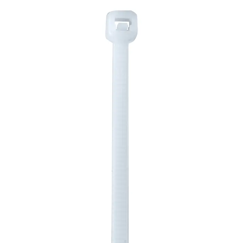9" (50 lb Tensile) Clear Nylon Cable Ties 1000/Case
