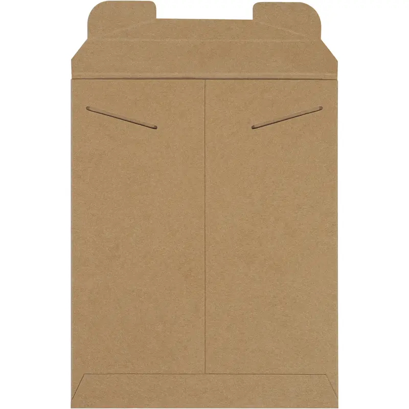 9 3/4 x 12 1/4 Kraft Rigid Mailer 100/Case