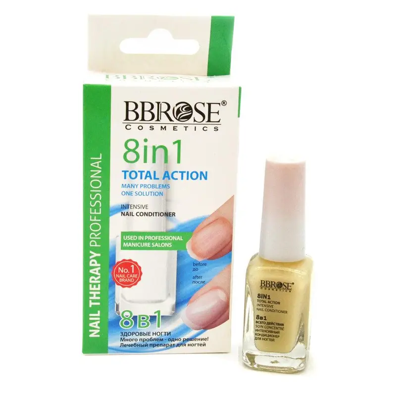 BBROSE Nails Treatment  8 in1 Total Action Nails Care