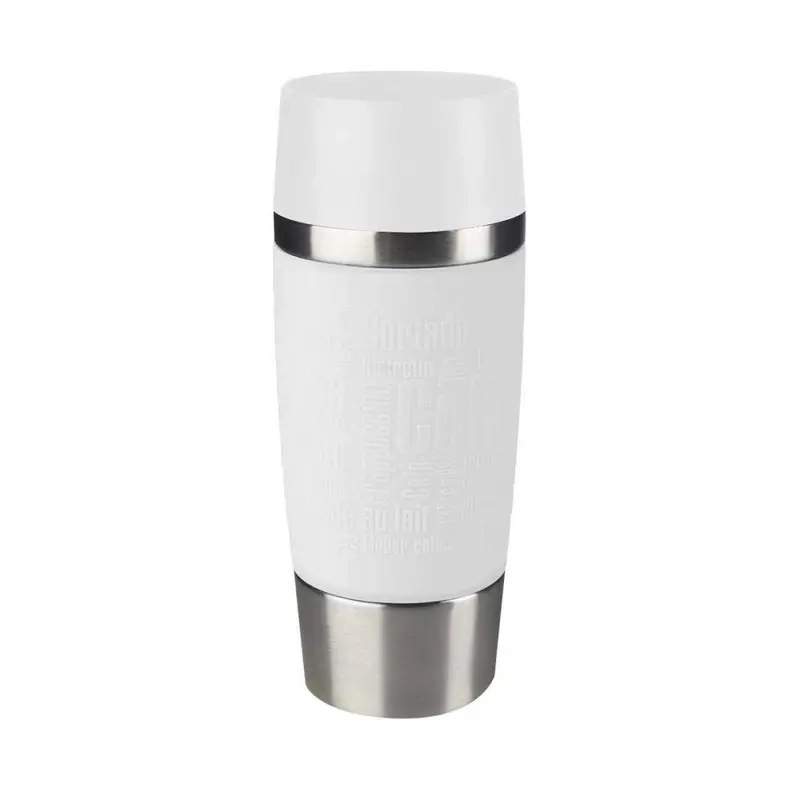 Tefal Stainless Steel Travel Mug 360 ml  White / K3088114