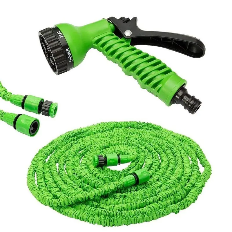 (NET) 60m 200ft Expandable Garden Magic Hose Pipe / 22fk015Blue