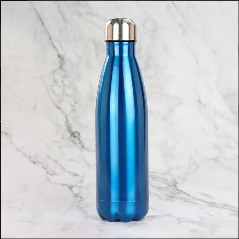 (Net) 750ML Stainless Steel Vacuum Cup - Stay Refreshed Anytime, Anywhere / 561495Blue