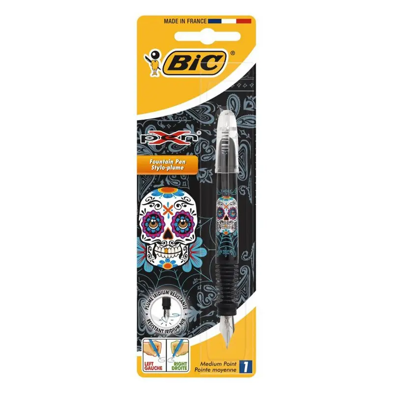 (NET) BIC X Pen Skull