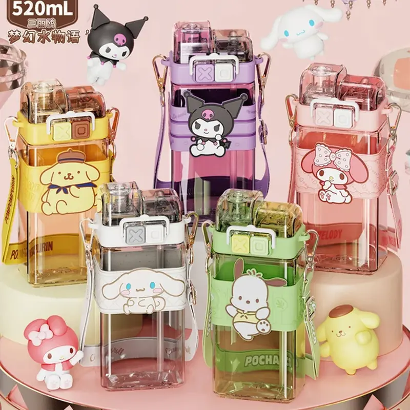(Net) Characters Bottle - Double Drinking Cup / KN-53Mickey Mouse - Green