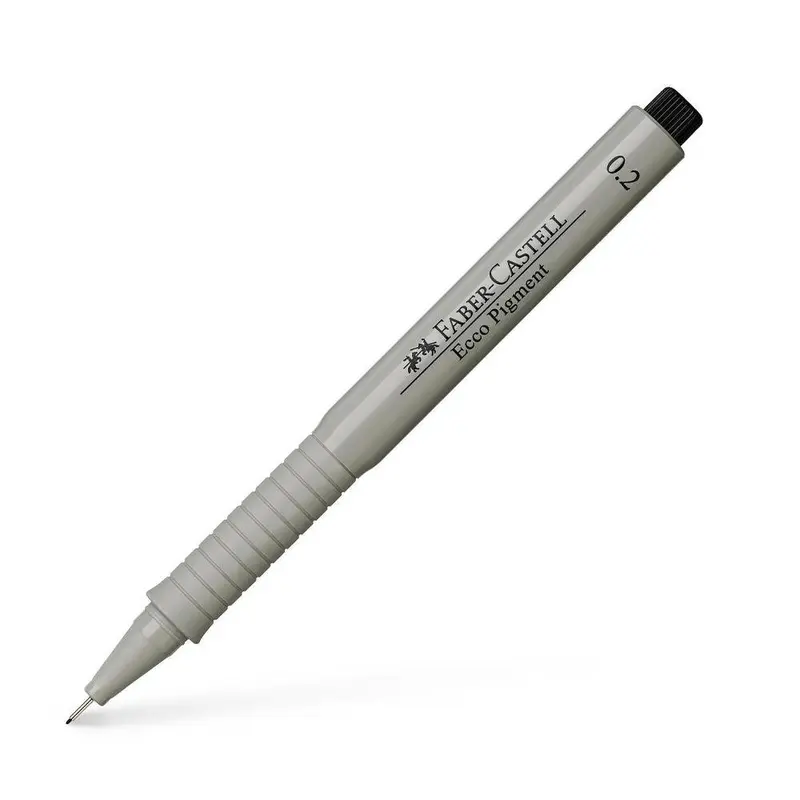 (NET) Faber Castell Ecco Pigment Pen Black / 0.20mm