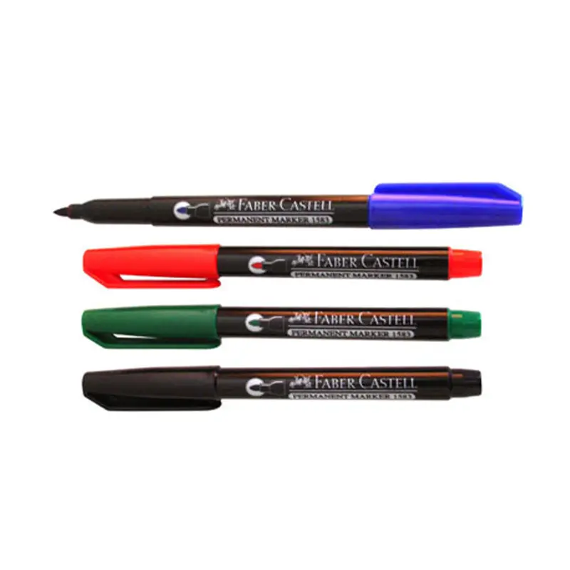 (NET) Faber Castell Permanent  marker fine rnd. M-tip BLUE