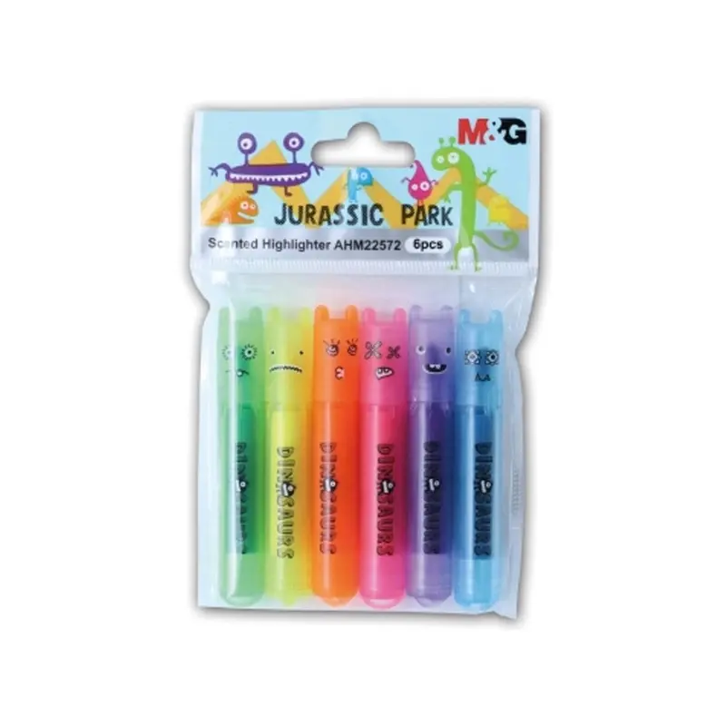 (NET) M&G Cute "JURASSIC PARK" Mini Fruit Scented Highlighter