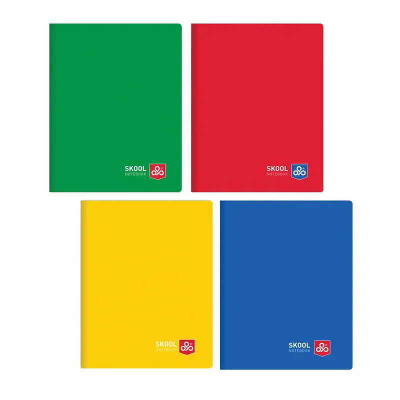 (NET) Opp 70 Gsm 48 Sheets  16.5 x 21 cm - 2 LineGREEN