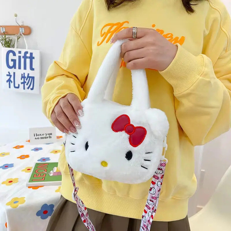 (NET) Plush Mini Shoulder Bag And HandbagsPikatchu