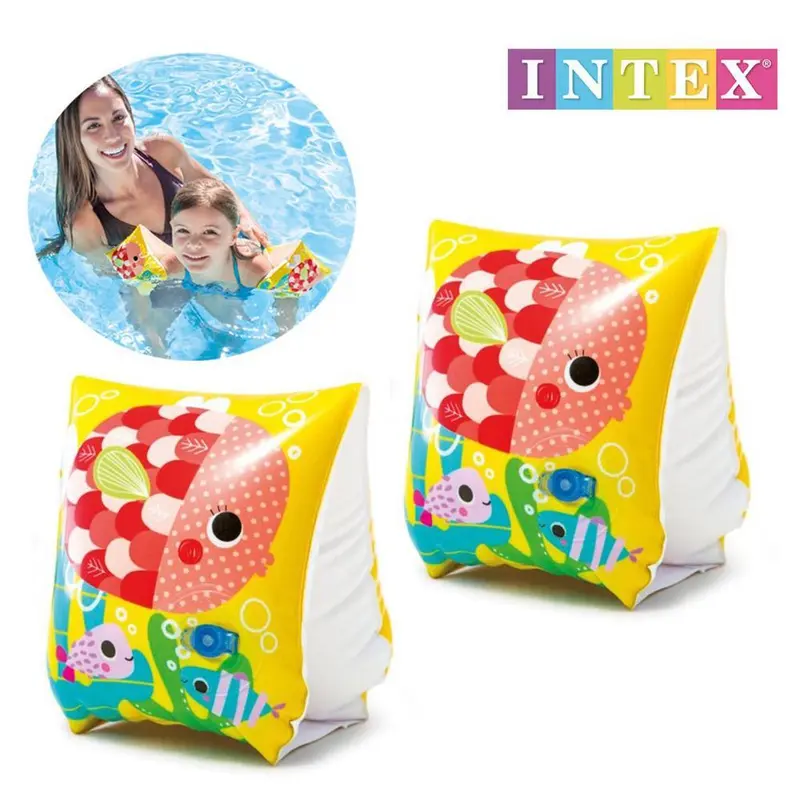 (NET)Intex, Inflatable Star Swimming Pool Arm Band - 58652NP