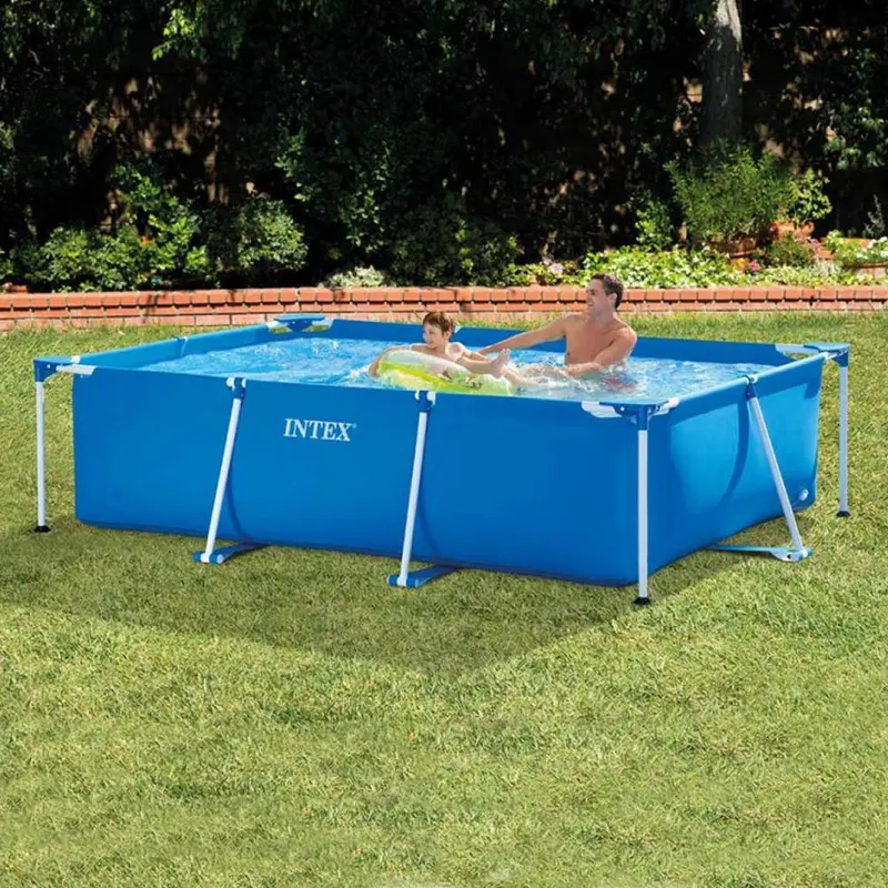 (NET)Intex Swimming Pool Rectangular Frame 300 x 200 x 75 cm 28272NP /58981