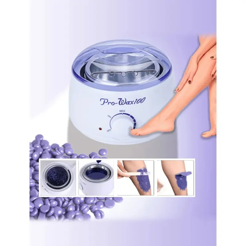 **(Net)** RRO-wax 100 with bowl, 400 ml, Wax depilation machine, wax heater / JS7021White