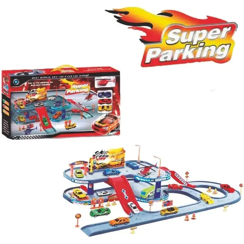 (Net)Super Ultimate Garage Toy Garage Parking for Cars