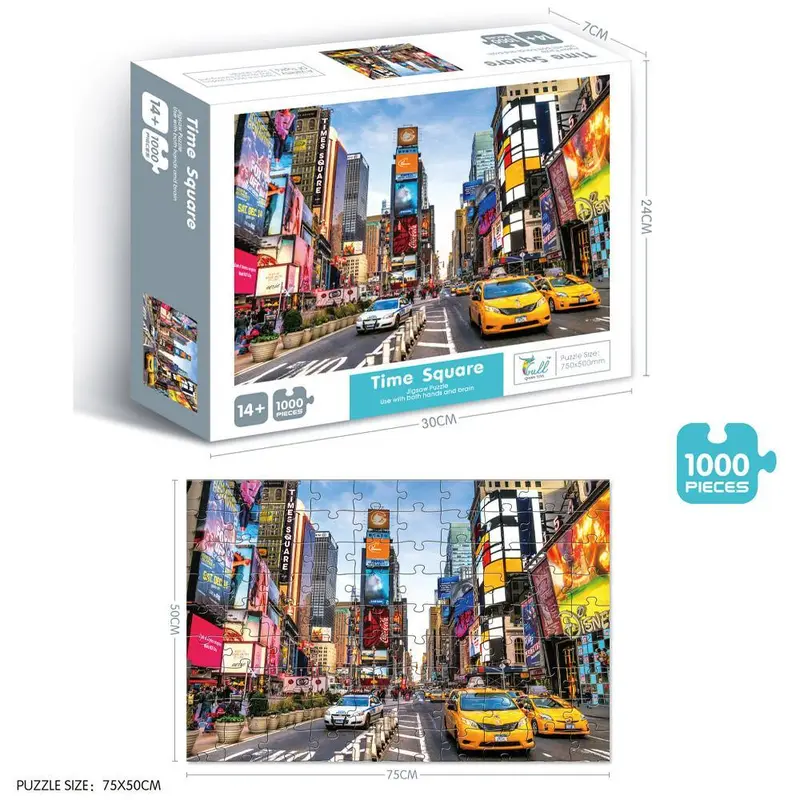 1000 Pcs Puzzle Shink Rack / 6702