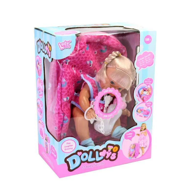 12 inch 12Sound Doll W/Accessories