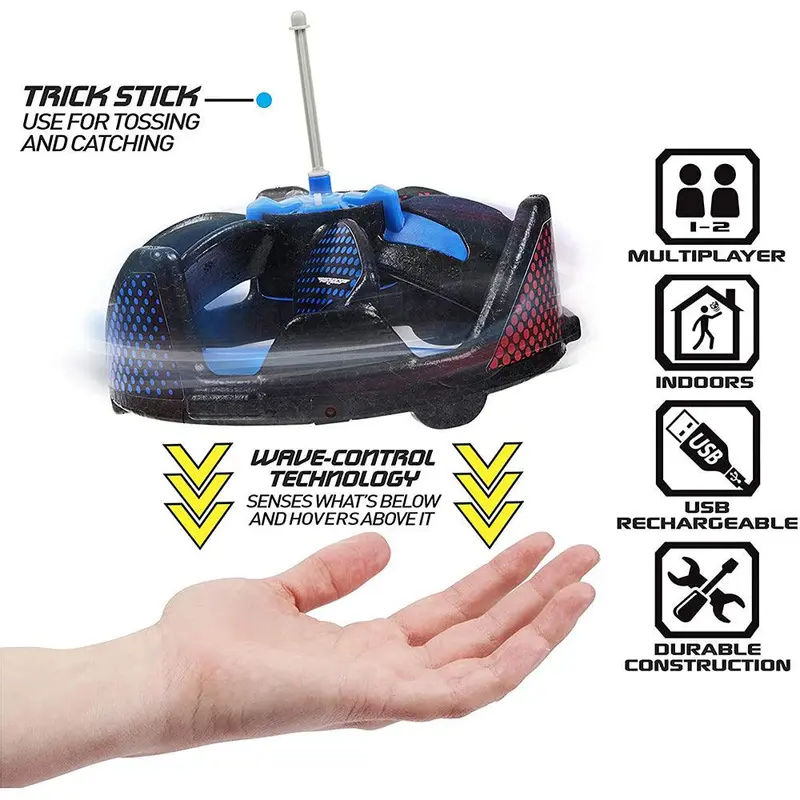 Air Hogs Gravitor with Trick Stick USB Rechargeable Flying Toys
