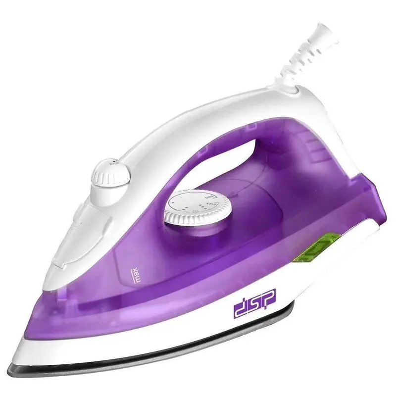 **(Net)** DSP Professional ceramic Steam Iron 1500W KD1002Red