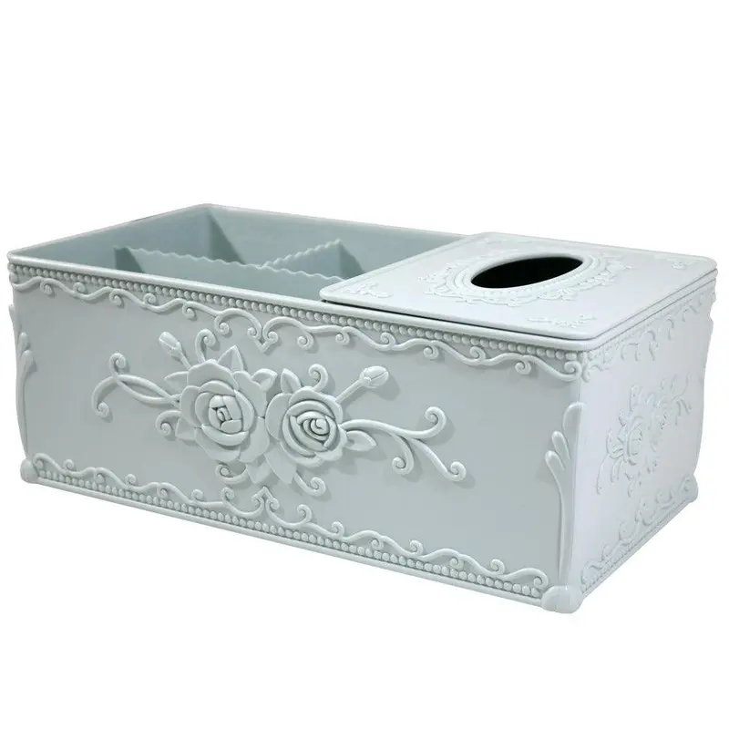 3 Compartment Plastic Table Organizer / MW-775Light Green