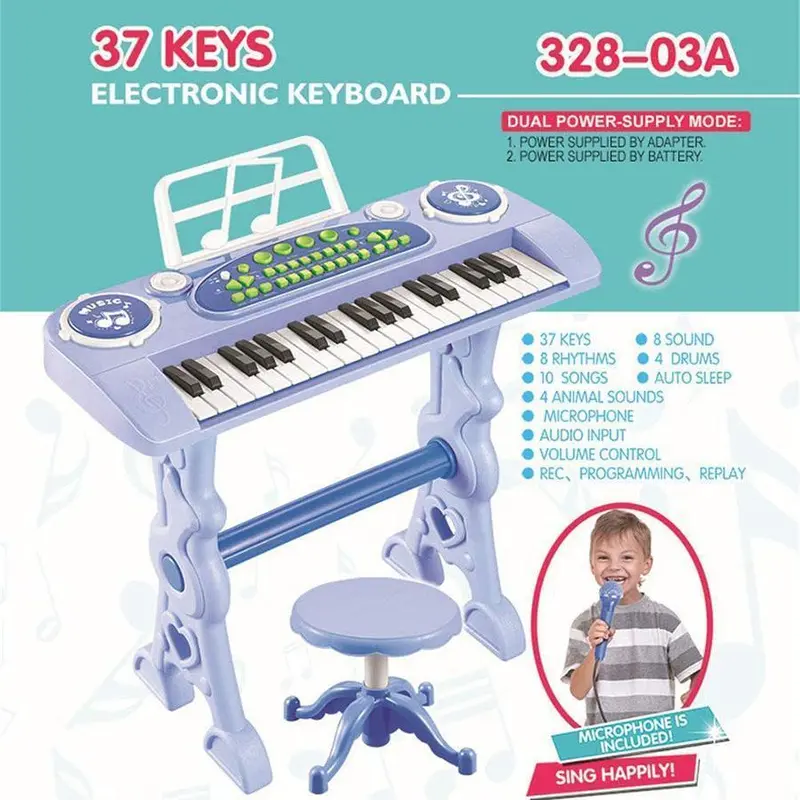 37 Keys Electronic Keyboard
