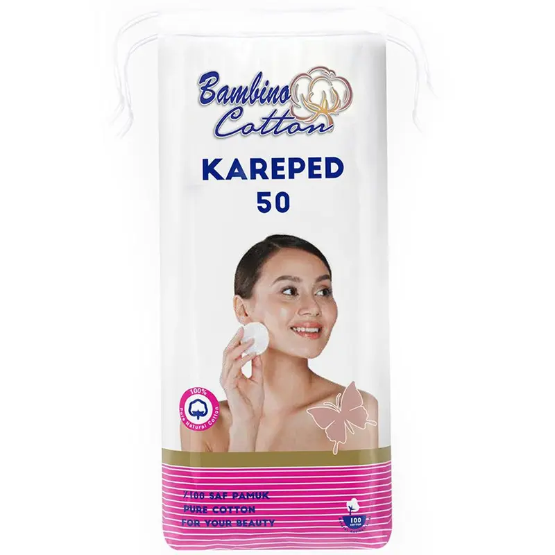 Bambino cotton kareped 50 pcs