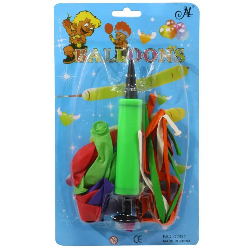 Balloons Sets With Hand PumpGreen