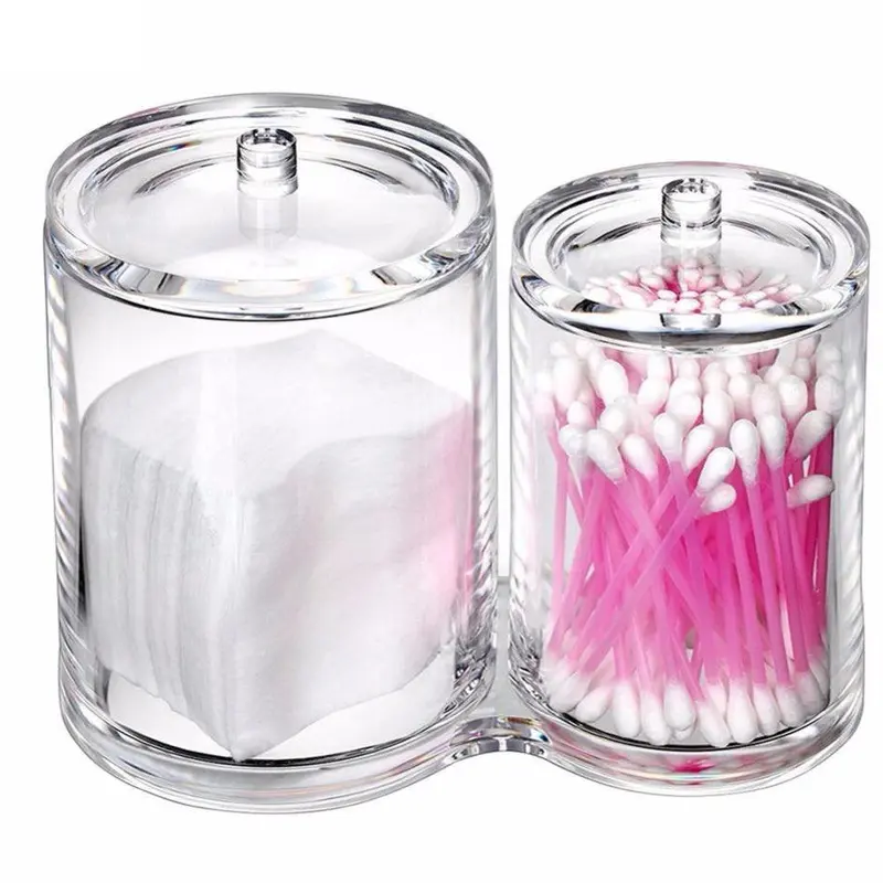 Beehome Plexi Twin Makeup Cotton Pads Box