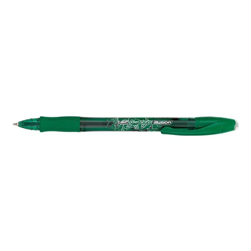 Bic Gel-Ocity Erasable Gel Pen - Green