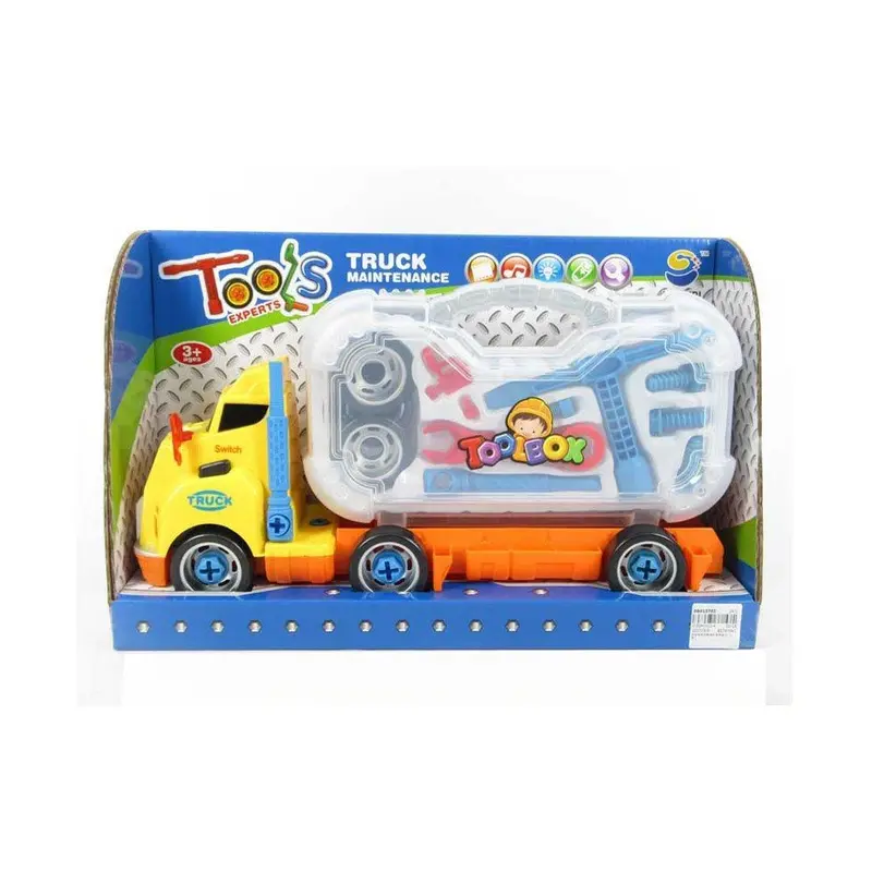 Self Assembling Truck With Projection MusicYellow