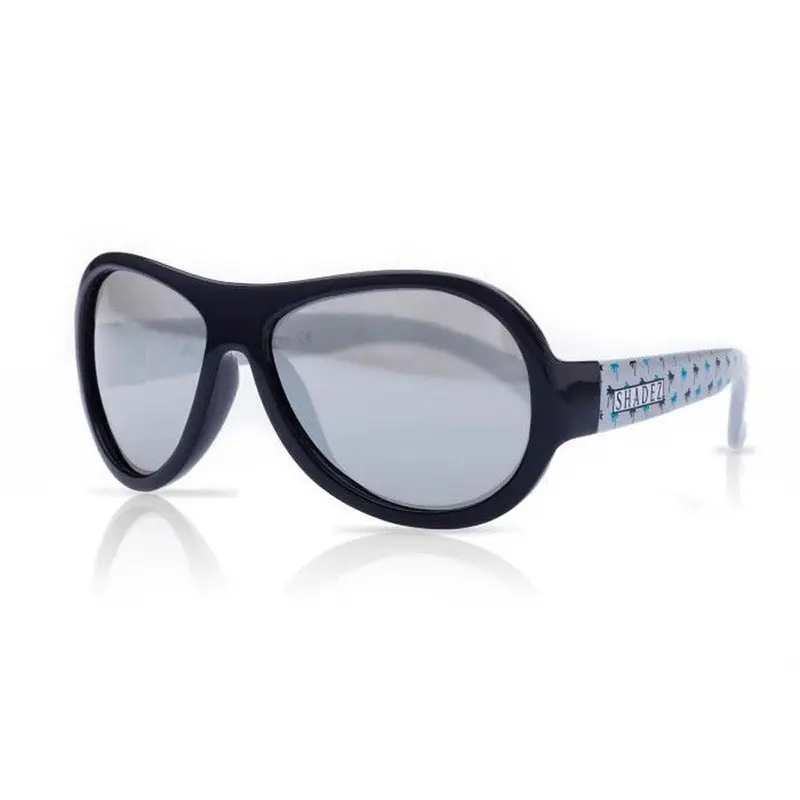 Shadez Blue Ray Glasses Palm Tree Navy Blue Teeny 7-15 years