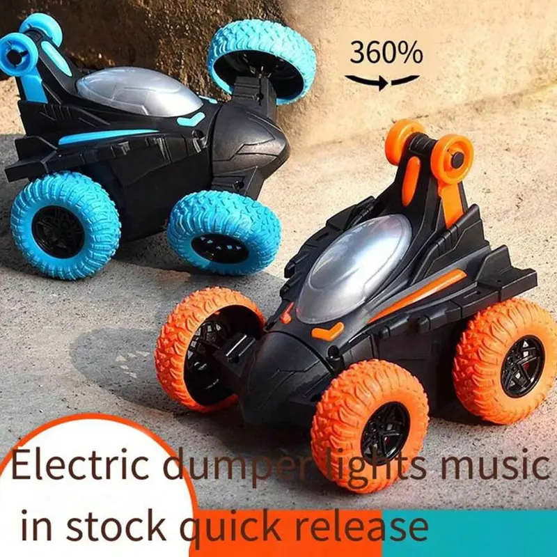Stunt Car for Kids Double Sided 360 Stunt Car, Electric Race 4WD Toy CarBlue