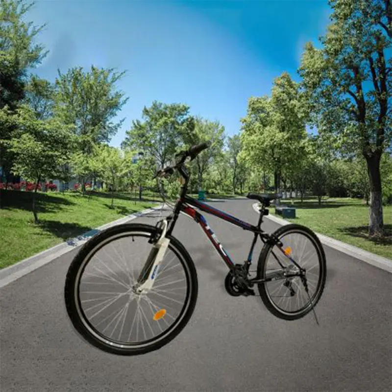 Tec Bike Titan Black Blue Red With Shimano