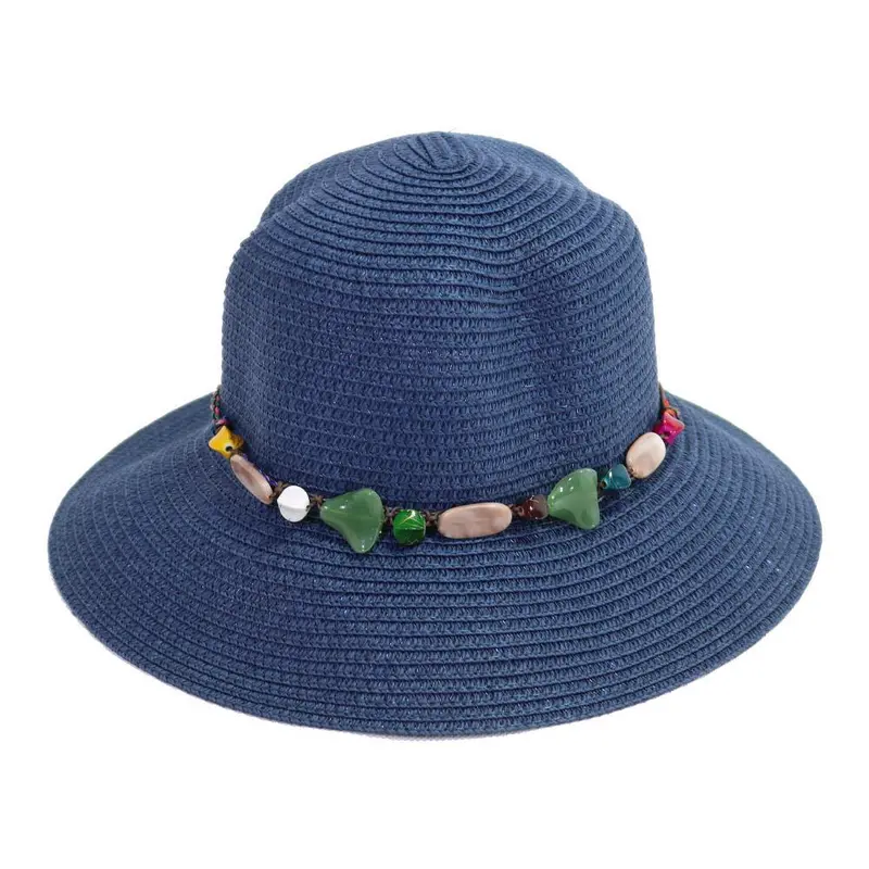 Straw Foldable Brim Women Hat  E-246/ 32460