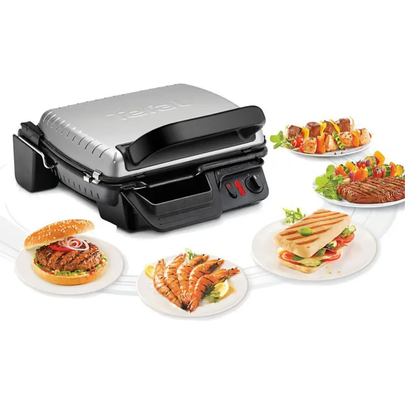 Tefal Ultra Compact Health Grill Comfort 2000 Watts Silver / GC306028