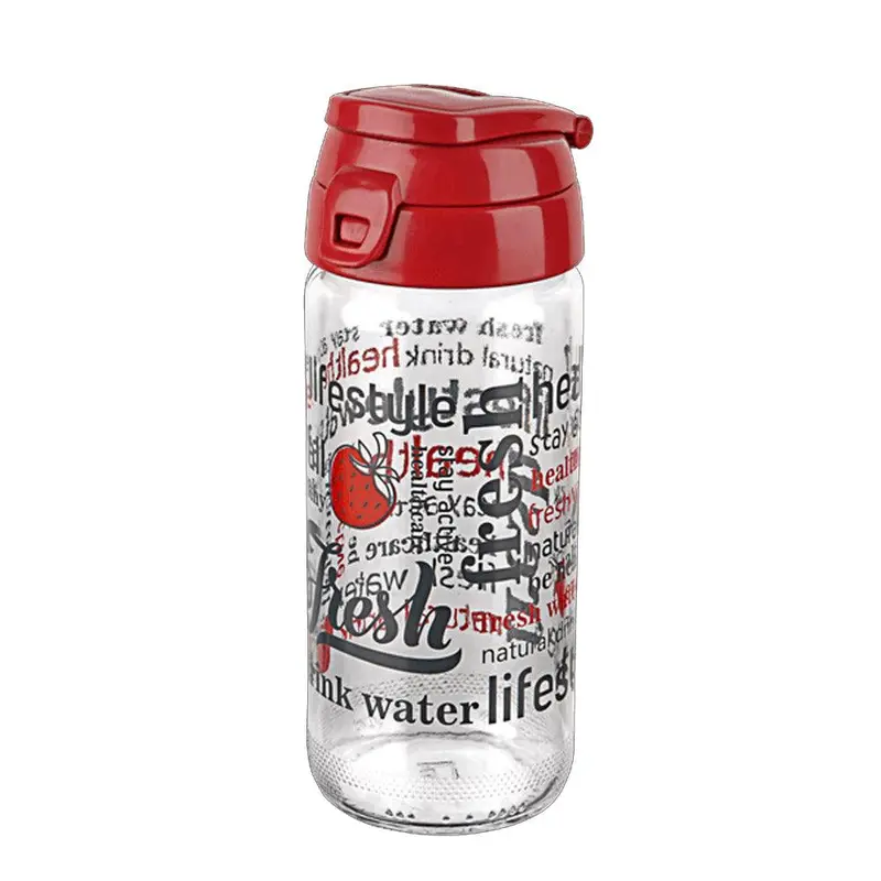 Titiz Plastik Rox Water Bottle 500ml KC-382/ 500ml - 17ozRed