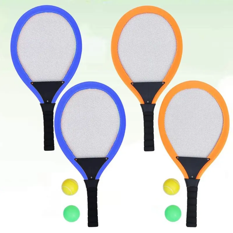 Tennis Set Badminton Racket (with 2 ball)Blue