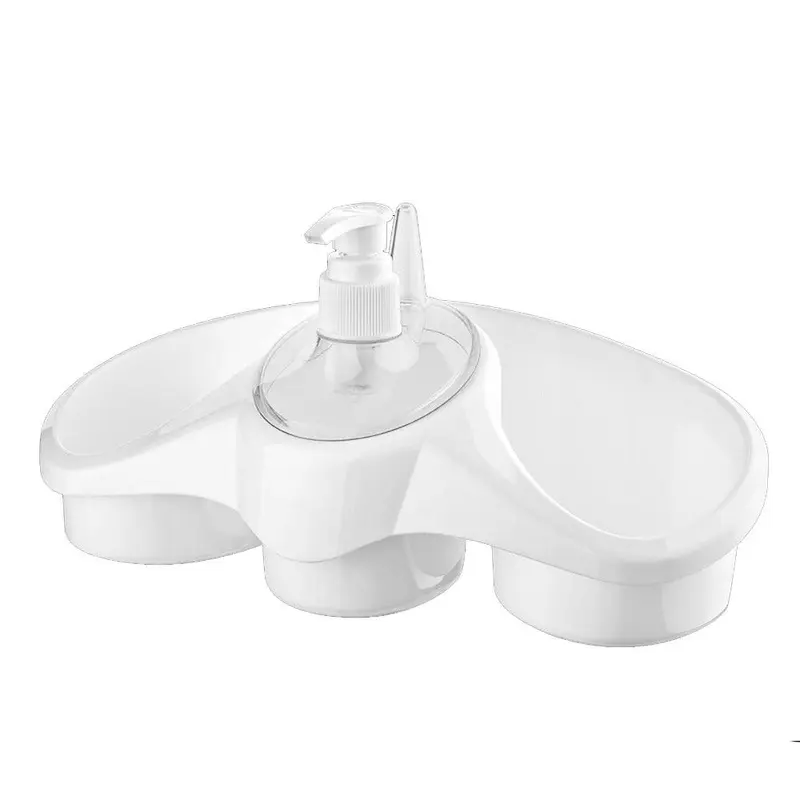 Titiz Plastik Soap Dispensing Sponge Holder 250ml - 8oz
