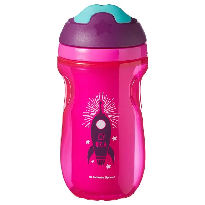 Tommee Tippee Active Sippee Cup 260ml 12m  / 71307Fuchsia
