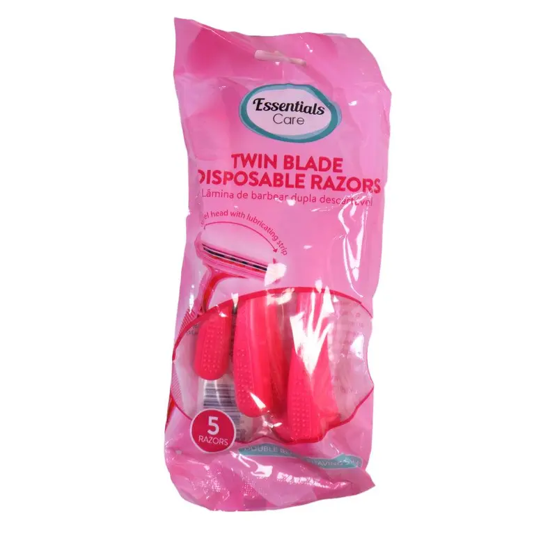 Twin Blade Disposable Razors (5 Pcs) / 803825