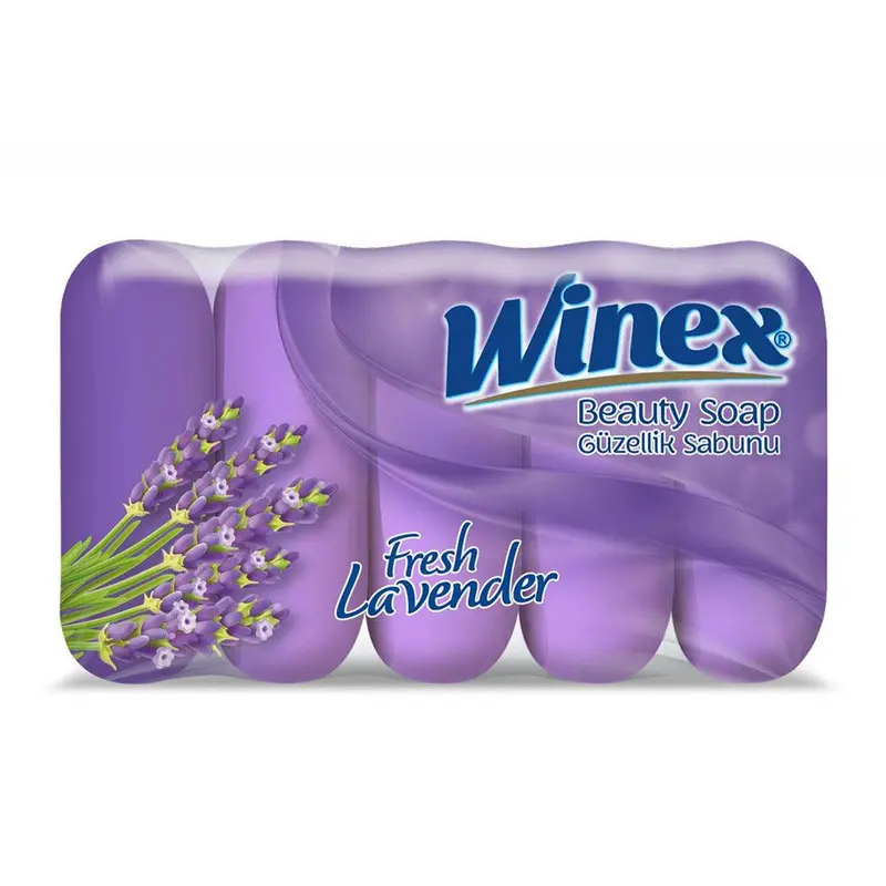 Winex Beauty Soap Lavender 5 X 55g ( 5 Pcs)