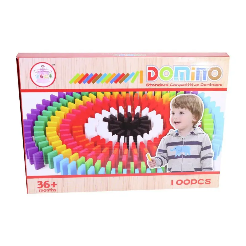 Wood Dominos 100 pcs