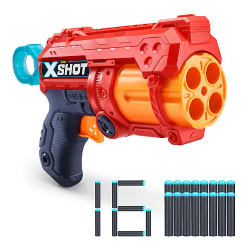 Zuru X Shot Excel  Fury 4 Foam 16 Darts