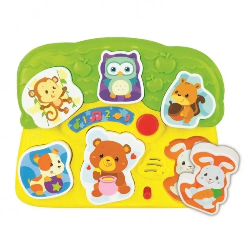 Win Fun Lights N Sounds Animal Puzzle