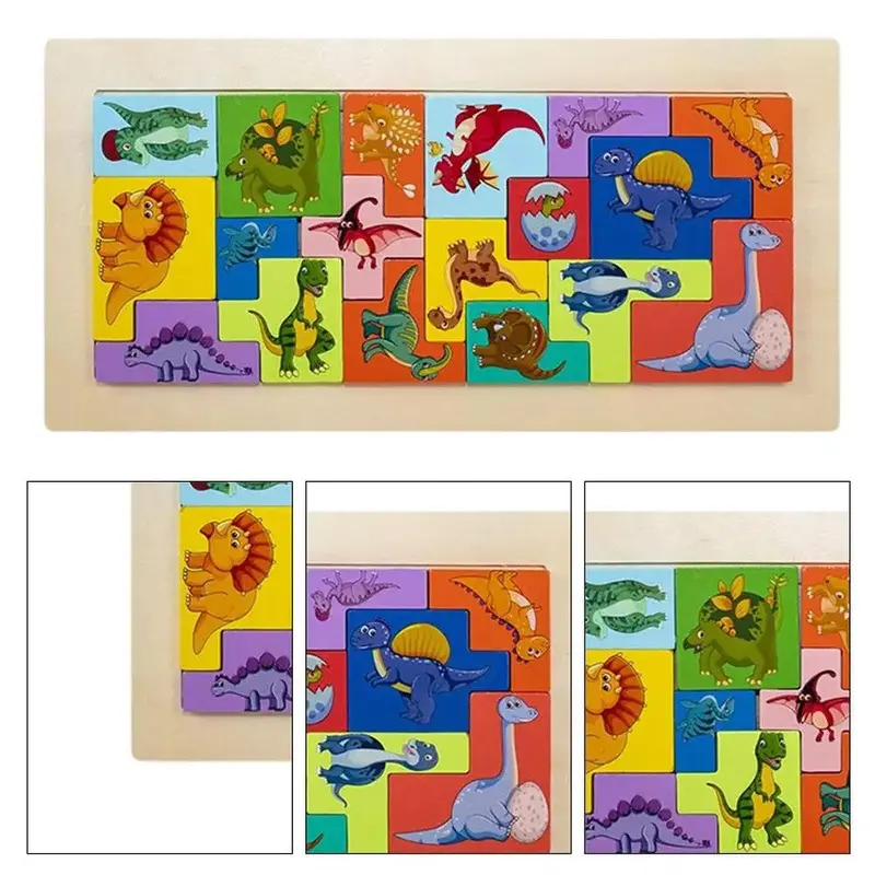 Wooden Educational Montessori Puzzle Toys for Curious ToddlersPeople