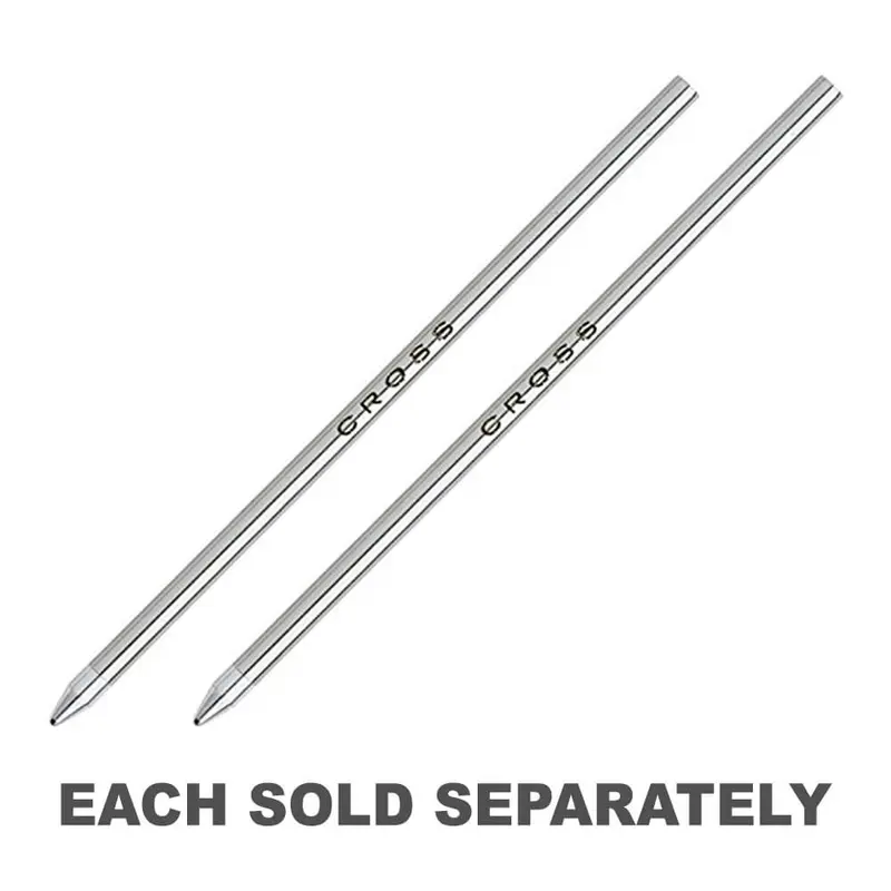Ballpoint Pen Mini Medium Refill 2 PackBlack