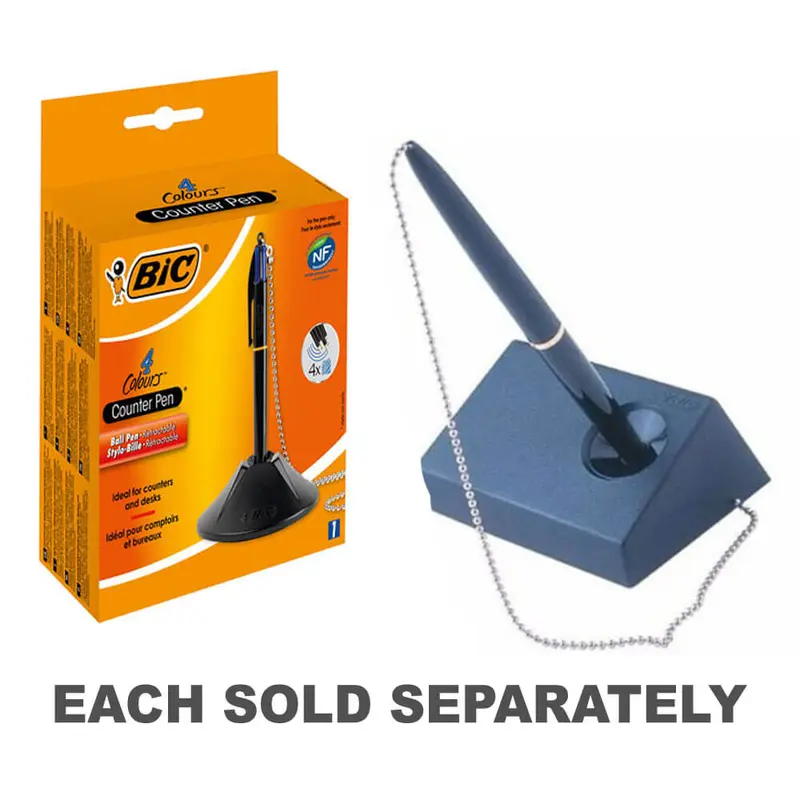 Bic Desk Set Ballpoint Pen4 Colour