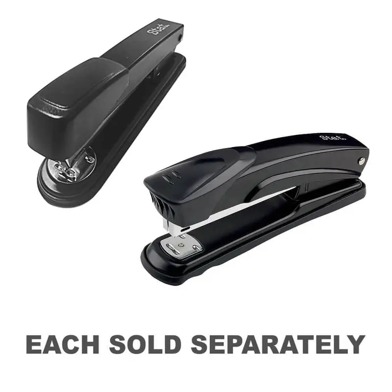 Stat Metal Stapler (Black)Full Strip